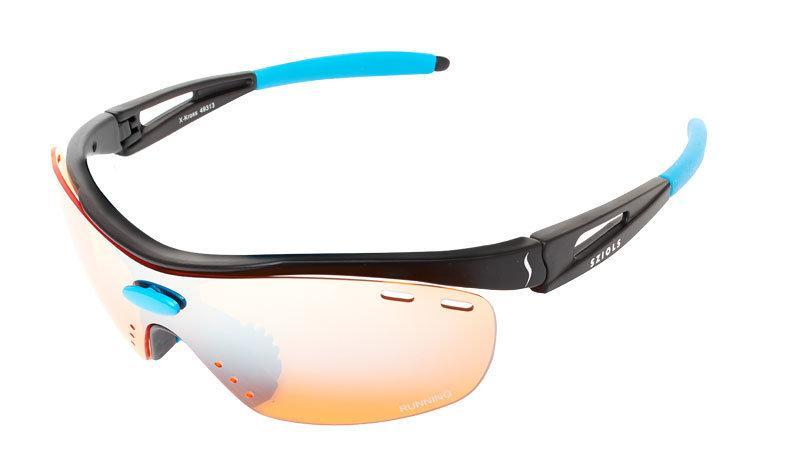 Black-Blue Running Orange